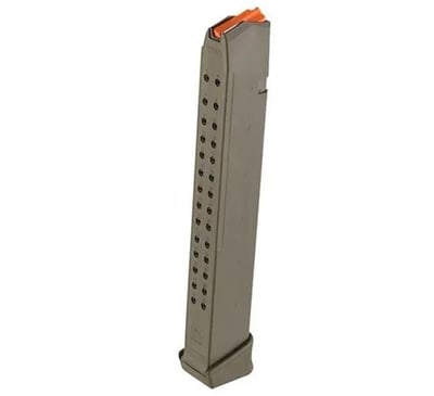 GLOCK 17/34 Gen 5 9mm 33 Round Magazine - OD Green - Pistol Magazine - $29.99 