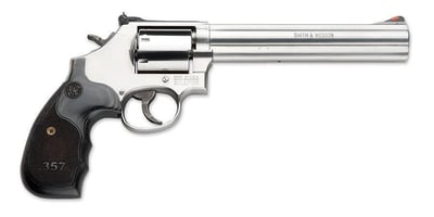 Smith & Wesson 686+ 357 Mag 7" Barrel 7rd Wood Grip Stainless - $855.99 after code "WELCOME20"