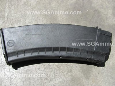 30 round mag - AK-74 5.45x39 Military Surplus Magazine - BLACK - Bulgarian - Sold AS-IS - Used Condition - $25.95