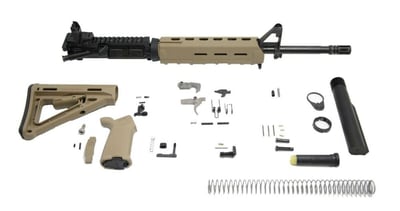 PSA 16" Mid-Length 5.56 NATO 1/7 Phosphate MOE EPT Rifle Kit With MBUS Rear, FDE - $379.99 + Free Shipping