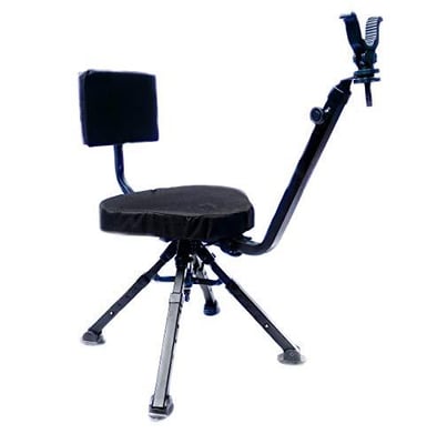 BenchMaster - Ultimate Comfort Hunting Chair - Lightweight, Portable, Durable with Adjustable Backrest & Quiet Gun Rest - Fits Most Stocks - $99.99 + FREE Shipping