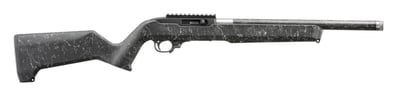 Ruger 10/22 Carbon Fiber .22 LR 16" TB 10rd Semi Auto Rifle, Speckled Black - 32014 - $499.99