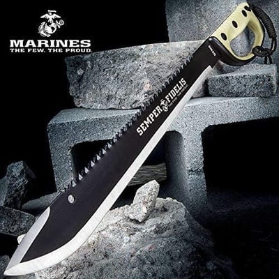 USMC Semper Fi Sawback Collection (Machete) - $30.99 (Free S/H over $25)