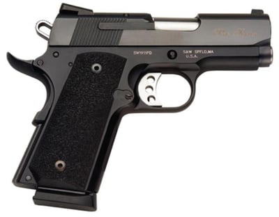 Smith & Wesson Model 1911 'Pro', Matte Black 45 ACP/3" Barrel/Adjustable Sights - $1184.19 after code "WELCOME20"