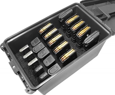 MTM Tactical Mag Can Multi Mag for 223/5.56 Magazines and 9mm to 45 ACP Magazine Storage (Free S/H over $25)