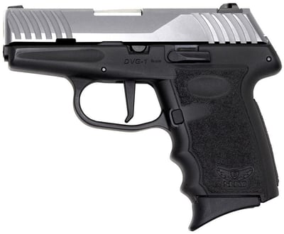 SCCY Industries DVG1-TT 9mm 3.1" 10rd SS/Black - $230 (FREE Shipping on Firearms)