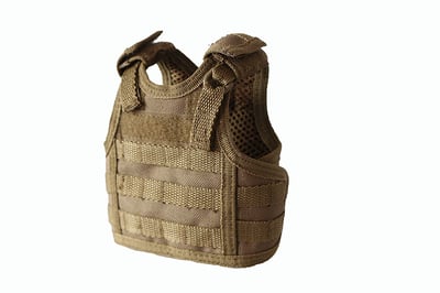 7.99 prime day Mini Vest Tactical Mini Vest with Molle System,Adjustable Shoulder Straps for Holding Cans and Bottles or - $7.99 (Free S/H over $25)