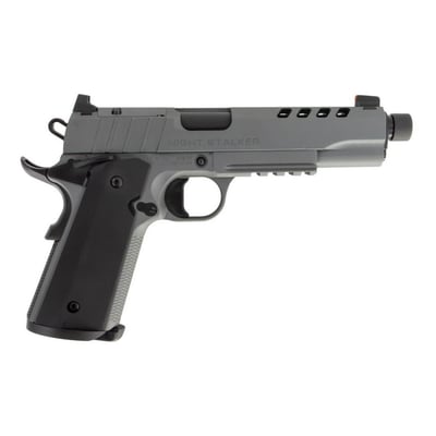 Tisas USA 1911 Night Stalker SF 9mm 5" 8rd Pistol, Platinum Gray - $429.99 