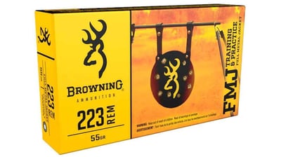 Browning 223 Rem Fmj Lc 55 Gr - $8.99 (Free S/H on Firearms)