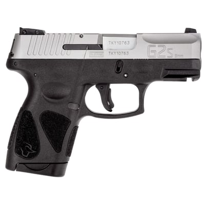 Taurus G2S 9mm 3.25" 7+1 Black Stainless Steel Slide Black Polymer Grip - $205.42