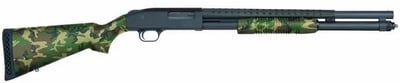 Mossberg 590 12 Gauge 20.75" barrel 8rd Woodland - $460.99 