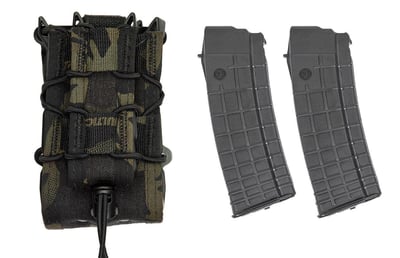 Arsenal Circle 10 5.56x45mm 30 Rd 2 Pack Mags with HSG Double Taco Mag Pouch - $134.99