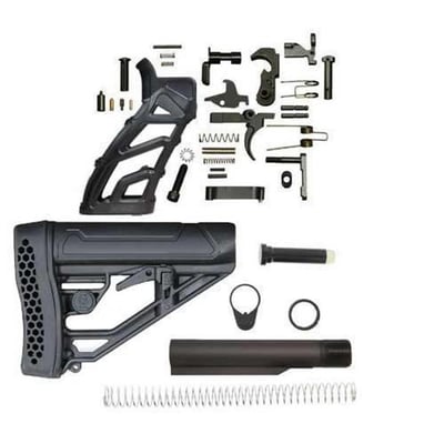 Adaptive Tactical EX Performance Lower Build Kit - Black - $103.96 