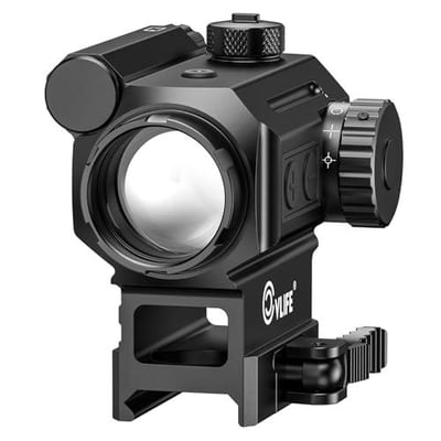 47% off CVLIFE 1X25mm Auto-Brightness Green Dot Sight, Multi-Reticle Motion Awake Quick Detach Scope, 6 MOA Dot & 43 MOA Circle with Flip Up Covers Optics for Picatinny, IPX7 Waterproof & Fogproof w/code A9SS4EF8  + FREE Shipping
