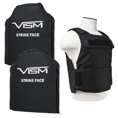 VISM 10X12" IIIA Ballistic UHMWPE Soft Panel Shooters Cut Set + FREE Carrier - $153.98  (Free S/H on all orders over $59)