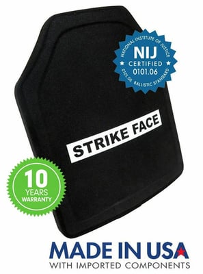 Ballistic Armor NIJ Certified Level III 10X12/11x14 - $149.98/$169.98 (Free Shipping)