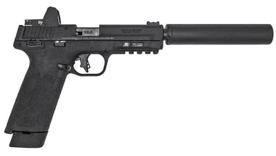 Smith & Wesson M&P 22X, .22lr, 4.1" Barrel, 2- 20rd Magazines, Pistol w/ RAD Micro 5 MOA Red Dot & Gemtech GM-22 Suppressor - CLASS 3 Product - $777.77 