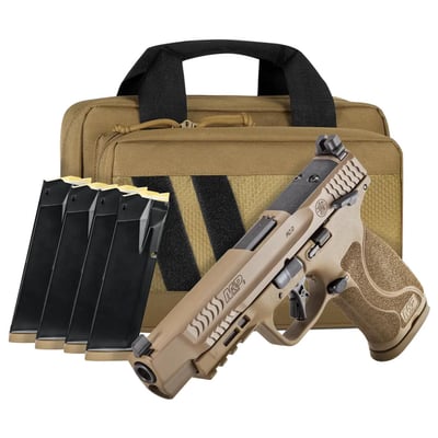 S&W M&P 9 M2.0 9mm 5" Barrel Thumb Saftey FDE 17 Round PKG - $515.99 
