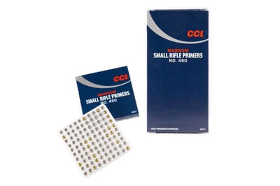CCI 0017 Magnum Rifle No. 450 Small Magnum Rifle Multi-Caliber Rifle 1000 Per Pack - 64441 - $69.95 