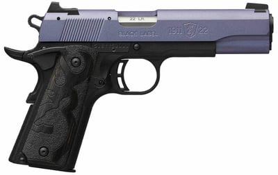 Browning 1911-22 Black Label Full Size 22LR 4.25" 10rd Crushed Orchid - $389.99 