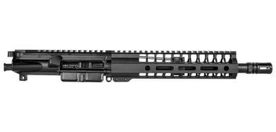 BG Complete 10.5" 300 BLK Upper Receiver - Black A2 9" M-LOK With BCG & CH - $202.81 after code: JULY10