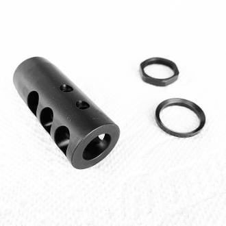 49/64-20 Ar15 Muzzle Brake Flash Hider for 12.7x42 / 50 Beowulf - $66.13