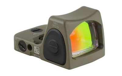 Trijicon RMR Type 2 Adjustable LED 3.25 MOA Red Dot Sight, FDE - $519.99