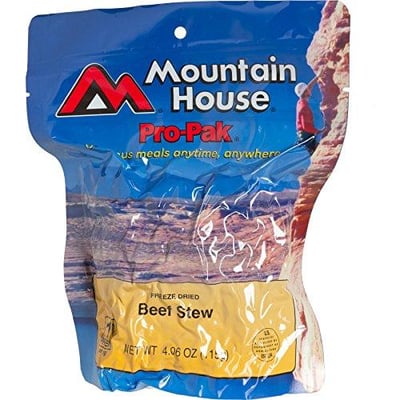 Mountain House Pro Pak Beef Stew (1 Pouch) - $6.23 (Add-on) (Free S/H over $25)