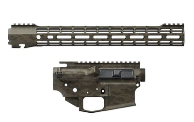 Aero Precision M4E1 Builder Set w/ 15" ATLAS S-ONE M-LOK Handguard OD Snakeskin - $516.95 (Free S/H over $175)