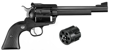 RUGER Blackhawk Convertible 357 Mag / 9mm 6.5" 6rd Revolver - Black - $746.99 (Free S/H on Firearms)