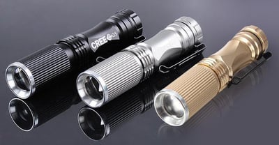CREE XPE Q5 600 Lumens 7W Zoomable LED Flashlight 1 x AA / 14500 - $2.61 + Free Shipping