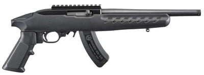 Ruger 22 Charger 22 LR 10" 15+1 Matte Black Polymer Grip - $268.81