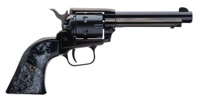 Heritage Rough Rider 6rd 4.75" .22LR Revolver, Black Pearl - $99.99 