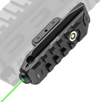 SOLOFISH SL-1107 Green Laser Sight is Compatible with Picatinny Rail, Low-Profile Tactical Rifle Laser Sight, Magnetic Rechargeable - $26.99 + FREE Shipping