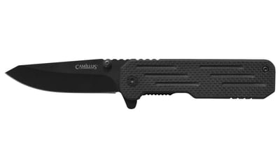 Camillus Choff Folding Drop Point 2.75" Knife, Black - $5.99