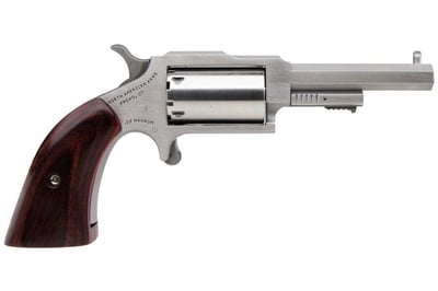 North American Arms The Sheriff 22 Magnum Revolver with Octagonal Barrel and Rosewood Grips - $251.99 