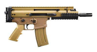 FN SCAR 15P 556 NATO 7.5" Barrel 30rd Pistol, Short-Stroke, Flat Dark Earth - $2495
