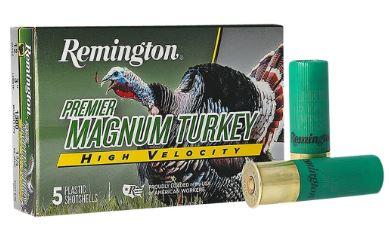 Remington Ammunition 28031 Premier Magnum Turkey High Velocity 12 Gauge 3″ 1 3/4 oz 5 Shot 5 Per Box/ 20 Cs - $6.99