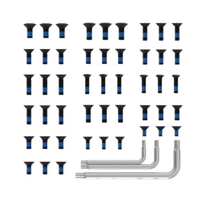 Wokonl Red Dot Screw Kit, Including 48 Pcs of 16 Screw Types, M3, M4, #4-40, #6-32, #6-40 and #6-48 are Compatible for Across red dot Makes and Pistol mounting Platforms - $8.49 After Code:6HWXCC5R + FREE Shipping