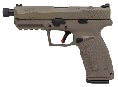 Tisas PX-9 Gen 3 Duty 9mm Pistol, 4.69" Barrel, Flat Dark Earth - $229.99 