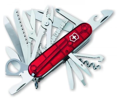 Victorinox Swiss Army SwissChamp Pocket Knife (Ruby) - $72.17 shipped (Free S/H over $25)