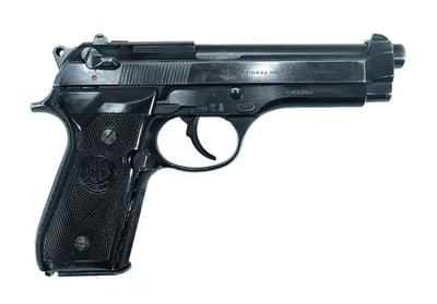 Beretta LE Trade In 92 SB 9mm 4.92" 15rd Pistol, Black - $399.99 