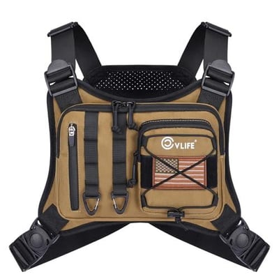 CVLIFE Outdoor Chest Bag Lightweight with Extra Storage - $16.85 w/code "M3AZTDQ3" + FREE Shipping