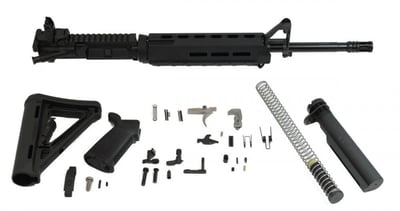 PSA 16" Midlength 5.56 NATO 1/7 Nitride MOE EPT Rifle Kit & Rear MBUS - $369.99 + Free Shipping 