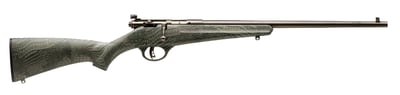 SAVAGE ARMS Rascal Compact 22 LR 16.1" Bolt Rifle - Gator Camo / Black - $155 