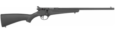 Savage Rascal F-SR 22 LR 1rd 16.1" Threaded Barrel AccuTrigger Youth Bolt Action Rifle - $99.99