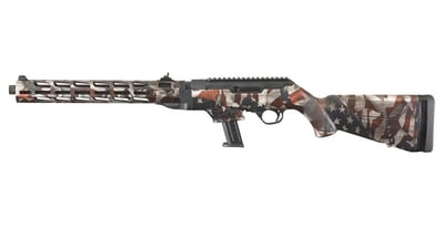 Ruger PC Carbine 9mm with American Flag Finish and Free-Float Handguard - $699