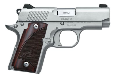Kimber Pistol Micro 9, 9mm Pistol, Stainless - 3300158 - $569.99