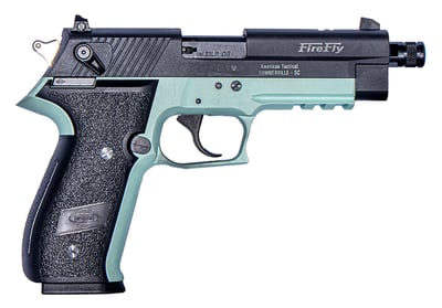 American Tactical Imports GSG Firefly Mint/Black .22 LR 4.9" Barrel 10-Rounds 3-Dot Sights - $169.99