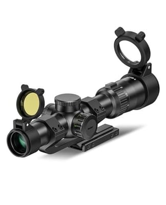 EZshoot 1-6X24 LPVO Rifle Scope with 5 Levels Red & Green Illuminated Reticle 30mm Black - $77.99 w/code "856MIVV5" + 15% off coupon (Free S/H over $25)